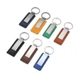 PU leather keychain | https://www.bestnamebadges.com