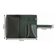 Leather Tech Cord Organizer | https://www.bestnamebadges.com