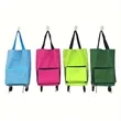 Foldable shopping bag | https://www.bestnamebadges.com
