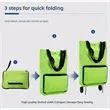 Foldable shopping bag | https://www.bestnamebadges.com