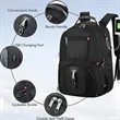 Large Laptop Backpack With USB Charging Port | https://www.bestnamebadges.com