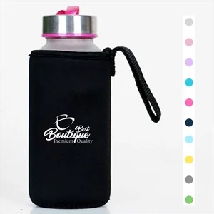Neoprene Can Insulator With Drawstring