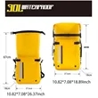 Over Shoulder PVC Waterproof Hiking Backpack | https://www.bestnamebadges.com
