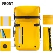 Over Shoulder PVC Waterproof Hiking Backpack | https://www.bestnamebadges.com