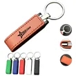 Keychain Metal High Speed Leather Flash Drive | https://www.bestnamebadges.com