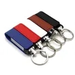 Keychain Metal High Speed Leather Flash Drive | https://www.bestnamebadges.com