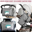 Portable Waterproof Baby Diaper Changing Pad Handbag | https://www.bestnamebadges.com