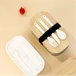 Multilayer Wheat Straw Lunch Box Adult | https://www.bestnamebadges.com