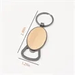 Wooden Bottle Opener Keychains | https://www.bestnamebadges.com