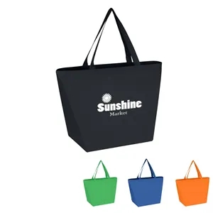 Non-Woven Budget Tote Bag With 100% RPET Material | https://www.bestnamebadges.com