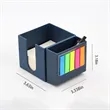Foldable Multifunctional Notepad Pen Holder Set | https://www.bestnamebadges.com