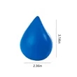 PU Water-Drop Stress Reliever Ball | https://www.bestnamebadges.com