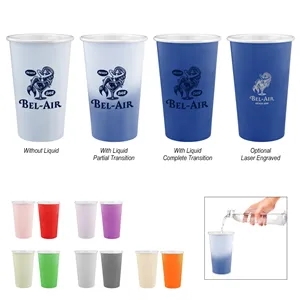 15 Oz. Color Changing Recycled Aluminum Cup | https://www.bestnamebadges.com