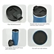 Spill-Proof Shape Custom Personalized Cup | https://www.bestnamebadges.com