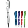 Plastic LED Light Pen With Torch Promotional Gift | https://www.bestnamebadges.com