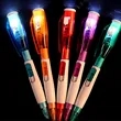 Plastic LED Light Pen With Torch Promotional Gift | https://www.bestnamebadges.com