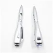 Plastic LED Light Pen With Torch Promotional Gift | https://www.bestnamebadges.com