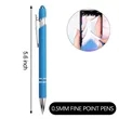 Velvet-Touch Aluminum Pen | https://www.bestnamebadges.com
