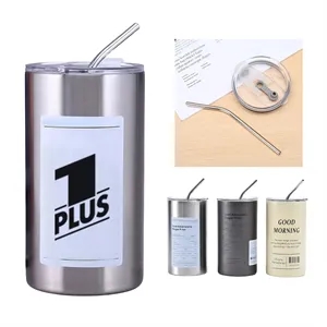 20 Oz Thermal Coffee Mug with Lid and Straw