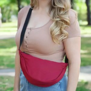 RPET Ripstop Curved Crossbody