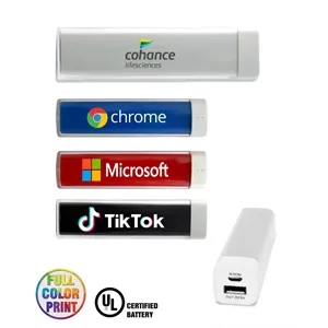 Union Printed - Translucent Power Bank (2000 mAh) - FC