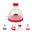 Protein Funnel Container | https://www.bestnamebadges.com