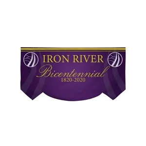 3' x 6' Parade Banner Scallop Bottom