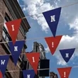9" x 12" Triangle Pennant String Double-Sided (20') | https://www.bestnamebadges.com