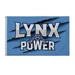 2.5' x 4' Nylon Flag Single-Sided | https://www.bestnamebadges.com