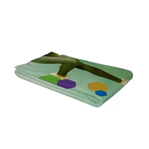 10' Straight Splash 4-Sided Graphic Panel Recycled Polyester