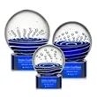 Tranquility Award on Paragon Base - Blue | https://www.bestnamebadges.com