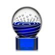 Tranquility Award on Paragon Base - Blue | https://www.bestnamebadges.com