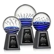 Tranquility Award on Tall Marble Base | https://www.bestnamebadges.com