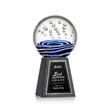 Tranquility Award on Tall Marble Base | https://www.bestnamebadges.com