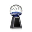 Tranquility Award on Tall Marble Base | https://www.bestnamebadges.com
