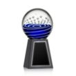 Tranquility Award on Tall Marble Base | https://www.bestnamebadges.com