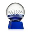 Tranquility Award on Robson Base - Blue | https://www.bestnamebadges.com