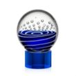 Tranquility Award on Marvel Base - Blue | https://www.bestnamebadges.com