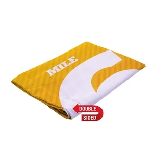7' Premium Rectangle Sail Sign Flag, 2-Sided