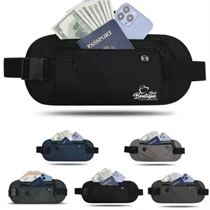 Invisible Anti-Theft Travel RFID Blocking Wallet Waist Bag