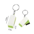 2-in-1 Phone Holder And Screen Cleaner Combo Keychain | https://www.bestnamebadges.com