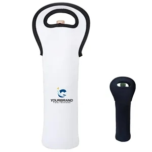 Neoprene Single  Wine Bottle Holder Cooler Tote Bag