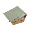 Linen Felt Envelope Expandable Folder Portable Case Storage | https://www.bestnamebadges.com