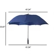 All-fiber Golf Umbrella Long Handle Business VIP Gift | https://www.bestnamebadges.com