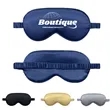 Silk Sleep Eye Mask Elastic Material For Home Offices Train | https://www.bestnamebadges.com