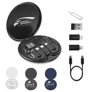 Multi-USB Adapter Set Converter Charging Cable Kit Card Pin