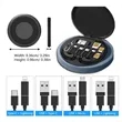 Multi-USB Adapter Set Converter Charging Cable Kit Card Pin | https://www.bestnamebadges.com