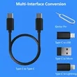 Multi-USB Adapter Set Converter Charging Cable Kit Card Pin | https://www.bestnamebadges.com