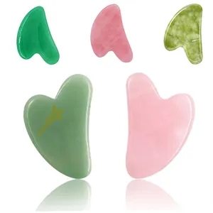 Gua Sha Therapy Massage Tool Natural Jade