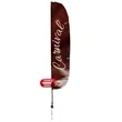 15' Stadium Flutter Flag Kit Double-Sided | https://www.bestnamebadges.com